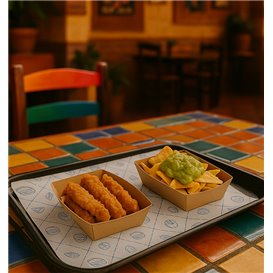 Eco Greaseproof Paper for Wrappling Blue 30x40cm (1.000 Units)