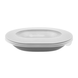 Revolve” Durable Reusable PP Bio Reusable Bowl Cover Oval 22x17,4x5cm (144 Units)