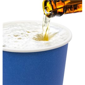 Cardboard Cup “Colores” Blue 600ml Ø9,4cm
 (320 Units)