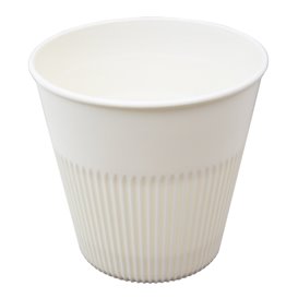 Durable Reusable Tumbler PP Cream
