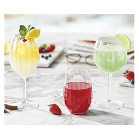 Reusable Durable Ballon Glass for Gin “Venezia” in Tritan 580ml (6 Units)