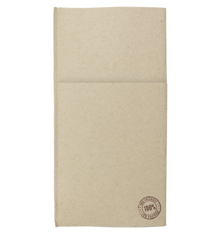 Cutlery Napkin Fold in Eco Paper Micro Point 40x40cm (30 Units)