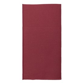 Cutlery Napkin Fold Micropoint 40x40cm Burgundy (480 Units)
