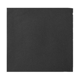 Cocktail Napkin 20x20cm 2-ply Black (2.400 Units)