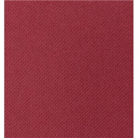 Paper Napkin Double Point 40x40cm 2-ply Burgundy (50 Units)