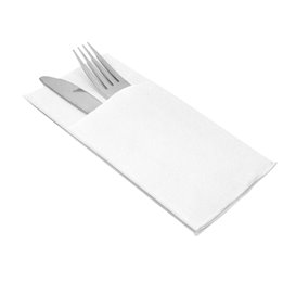 Cutlery Napkin Fold Micropoint 40x40cm White (480 Units)