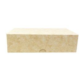 Kraft Cardboard Bakery Box 17,5x11,5x4,7cm 250g (20 Units) 