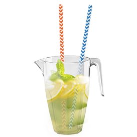 Straight Paper Cane Colors Ø8mm 40cm (50 Units)