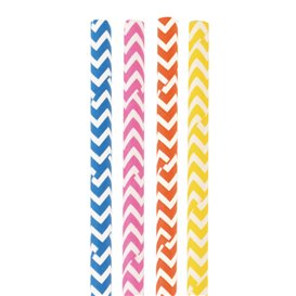 Straight Paper Cane Colors Ø8mm 40cm (50 Units)