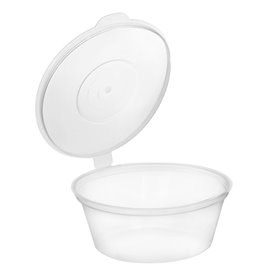 Plastic Container APET Round shape Transparente 80ml (450 Units)