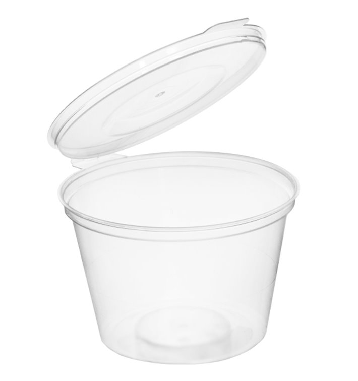 Plastic Container APET Round shape Transparente 125ml (405 Units)