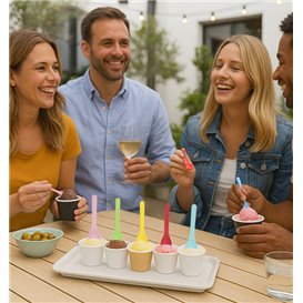 Ice Cream Scoop Colors CPLA 10cm (5.000 Units)