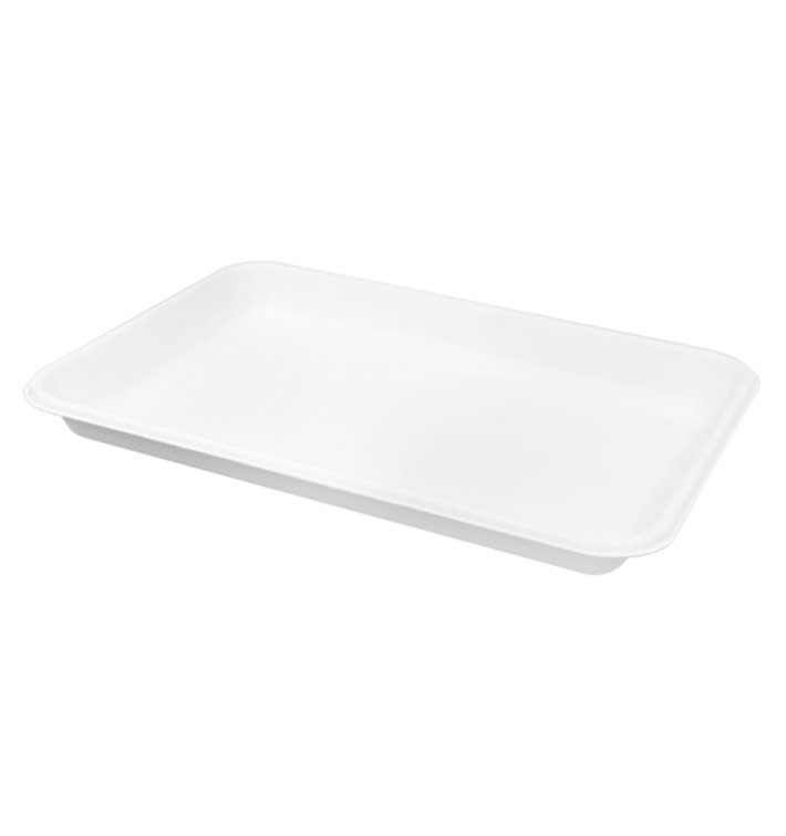 White Sugar Cane Tray 22,5x16cm (50 Units)
