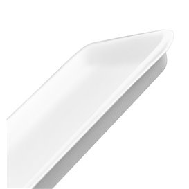 White Sugar Cane Tray 24,5x17,5cm (500 Units)