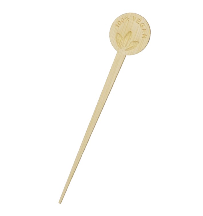 Vegan Bamboo Skewer 10cm (50 Units) 