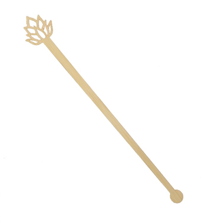 Bamboo Lotus Flower Shaker 14cm (50 Units) 