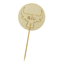 Bamboo Cooking Stick “Blue” 9cm (60 Units)