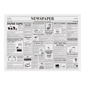 Paper Food Wrap Grease-Proof "Times" 31x38cm 