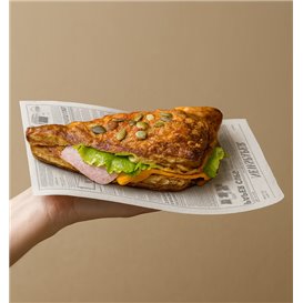 Graseproof paper Wrap Times 20x24,5cm (1.000 Units)