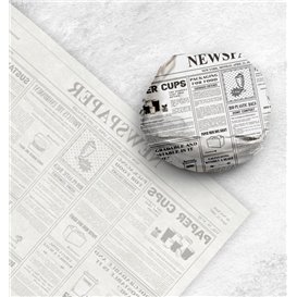 Paper Food Wrap Grease-Proof "Periodico" 28x31cm (1000 Units) 