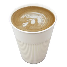 Durable Reusable Tumbler PP Cream 355ml Ø9,6cm (100 Units)