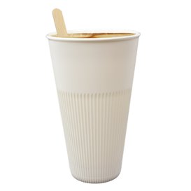 Durable Reusable Tumbler PP Cream 470ml Ø9,6cm (100 Units)