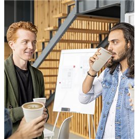 Durable Reusable Tumbler PP Cream 230ml Ø9,6cm (100 Units)