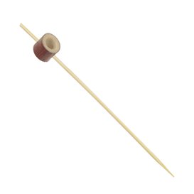Bamboo Skewer with Red Ring 12cm (1000 Units)
