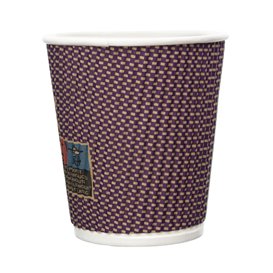Paper Cup Ripple Wall Kraft 9Oz/270ml Ø8,0cm (1.050 Units)