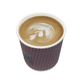 Paper Cup Ripple Wall Kraft 9Oz/270ml Ø8,0cm (1.050 Units)