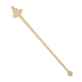 Bamboo Stirrer “Bouddha 1” for Drink 14cm (50 Units) 