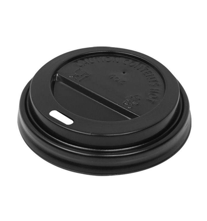 Lid for Paper Cup Hole 4Oz/120ml White Ø6,2cm (1.000 Units)