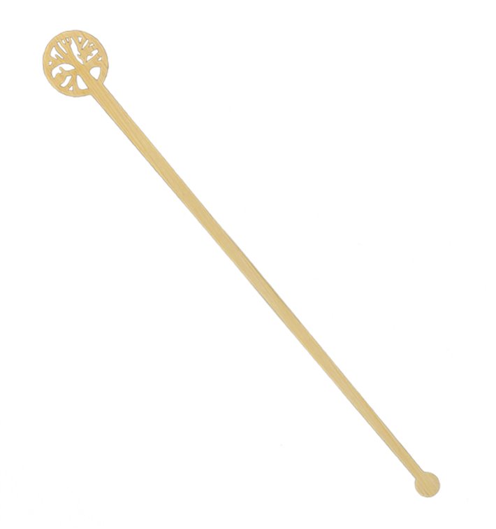 Bamboo Tree of Life Drink Stirrer 18cm (50 Units) 