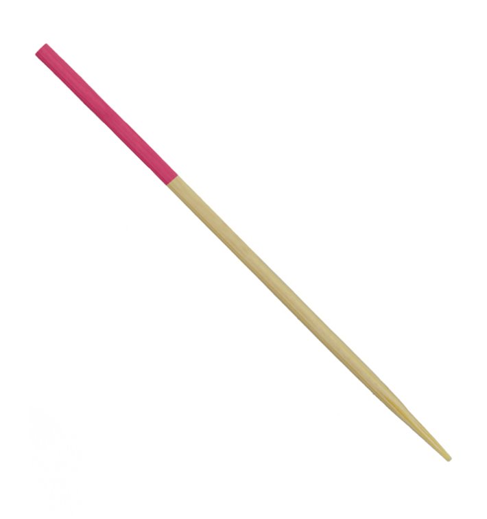 Bamboo Skewer Fuchsia Tip 7cm (300 Units)