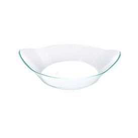 Reusable Tasting Plastic Bowl in PS "Ondas" Water Green 36ml (12 Units) 