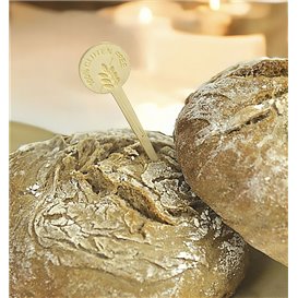 Gluten Free Bamboo Food Marker 10cm (50 Units) 