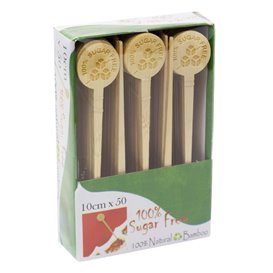 Sugar Free Bamboo Food Marker 10cm (50 Units) 