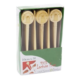 Lactose Free Bamboo Food Marker 10cm (600 Units) 