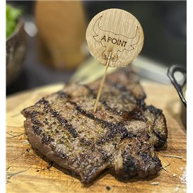 Medium Well Food Marker “A Point” 9 cm (60 Units)