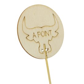 Medium Well Food Marker “A Point” 9 cm (60 Units)