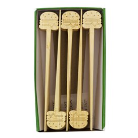 Bamboo Skewer Burger 12cm (50 Units) 