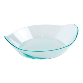 Reusable Tasting Plastic Bowl in PS "Ondas" Water Green 36ml (144 Units)