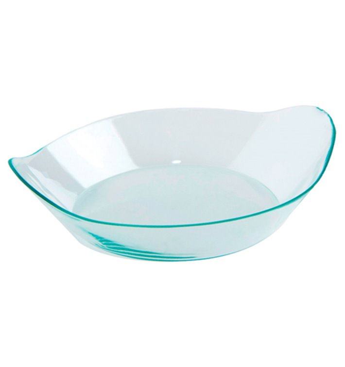 Reusable Tasting Plastic Bowl in PS "Ondas" Water Green 36ml (144 Units)