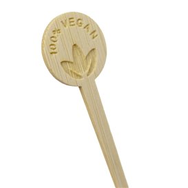 Vegan Bamboo Marking Stick 10cm (600 Units)