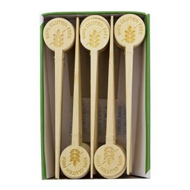 Gluten Free Bamboo Food Marker 10cm (50 Units) 