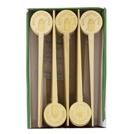 Lactose Free Bamboo Food Marker 10cm (50 Units) 