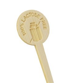 Lactose Free Bamboo Food Marker 10cm (600 Units) 