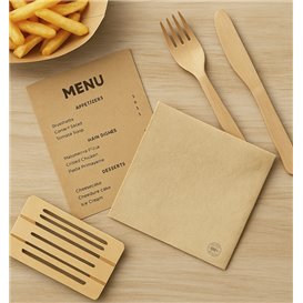 Eco-Friendly Napkin Embossed 30x30cm 1-ply (4.800 Units)