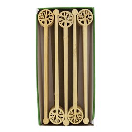 Bamboo Tree of Life Drink Stirrer 14cm (50 Units) 
