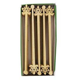 Bamboo Stirrer “Bouddha 2” for Drink 14cm (50 Units) 
